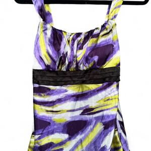 Vintage purple and yellow y2k